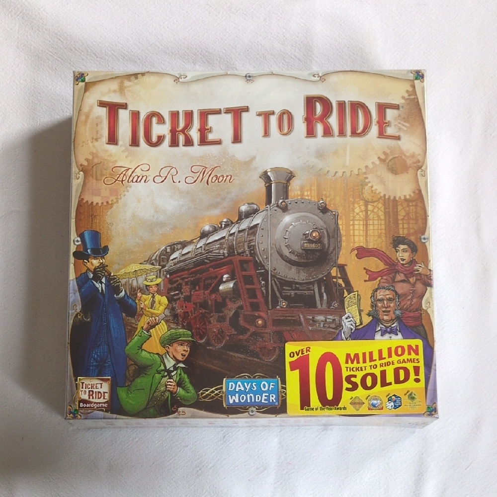 Ticket to Ride Board Game - Multicolor
